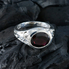 Scarlett Sophisticated Red Solitaire Ring