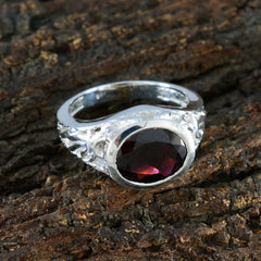 Scarlett Sophisticated Red Solitaire Ring