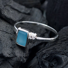 Stylish Aqua Stone Ring for Women by zazlle