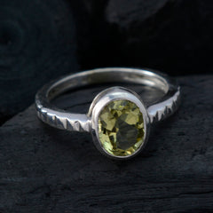 Tereza Heritage Yellow Solitaire Ring