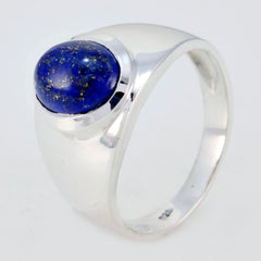 Alejandra Traditional Blue Solitaire Ring