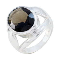 Aurora Traditional Brown Solitaire Ring