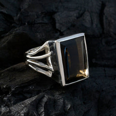 Penelope Trendy Brown Solitaire Ring