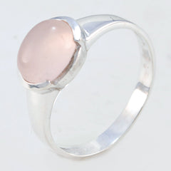 Eleanor Trendy Pink Solitaire Ring with Gemstone