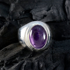 Liyana Trendy Purple Solitaire Ring
