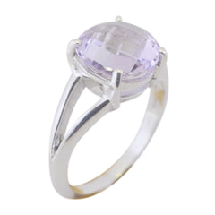 Camila Trendy Purple Solitaire Ring