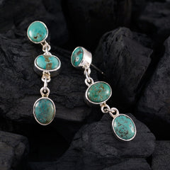 Bella Turquoise Dangle Earrings for Stylish Vibes