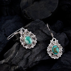 Eleanor Turquoise Dangle Earrings for Everyday Glam