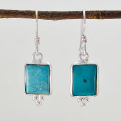 Anna Turquoise Dangle Earrings for Everyday Glam