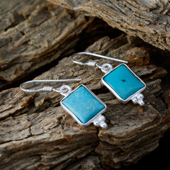 Anna Turquoise Dangle Earrings for Everyday Glam