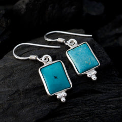 Anna Turquoise Dangle Earrings for Everyday Glam