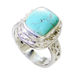 Alina Signet Turquoise Solitaire Ring