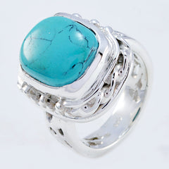 Alina Signet Turquoise Solitaire Ring