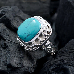 Alina Signet Turquoise Solitaire Ring