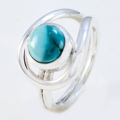 Noelia Sophisticated Turquoise Solitaire Ring