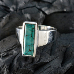 Grace Modern Turquoise Solitaire Ring