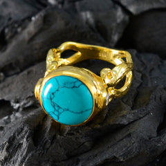 Carolina Glamorous Turquoise Solitaire Ring