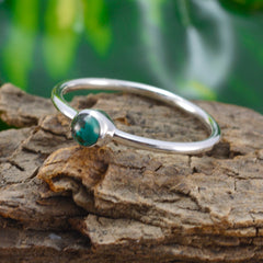 Ayaka Graceful Turquoise Solitaire Ring