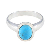 Isla Sophisticated Turquoise Solitaire Ring Turquoise Blue