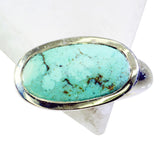 Agustina Turquoise Solitaire Ring for Everyday Glam Turquoise Blue