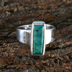 Grace Modern Turquoise Solitaire Ring