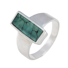 Grace Modern Turquoise Solitaire Ring