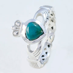 Aisha Feminine Turquoise Solitaire Ring