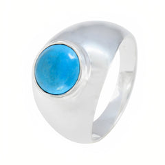 Aria Contemporary Turquoise Solitaire Ring