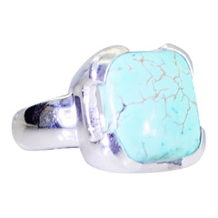 Tereza Armor Turquoise Solitaire Ring