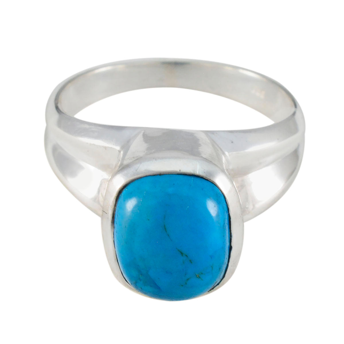 Kennedy Contemporary Turquoise Solitaire Ring Turquoise Blue