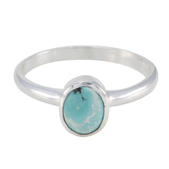 Hye-jin Glamorous Turquoise Solitaire Ring