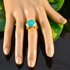 Carolina Glamorous Turquoise Solitaire Ring