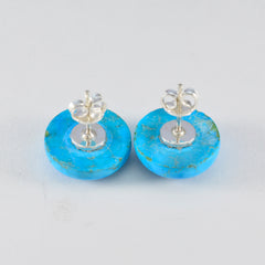 Patricia Turquoise Stud Earrings for Everyday Glam