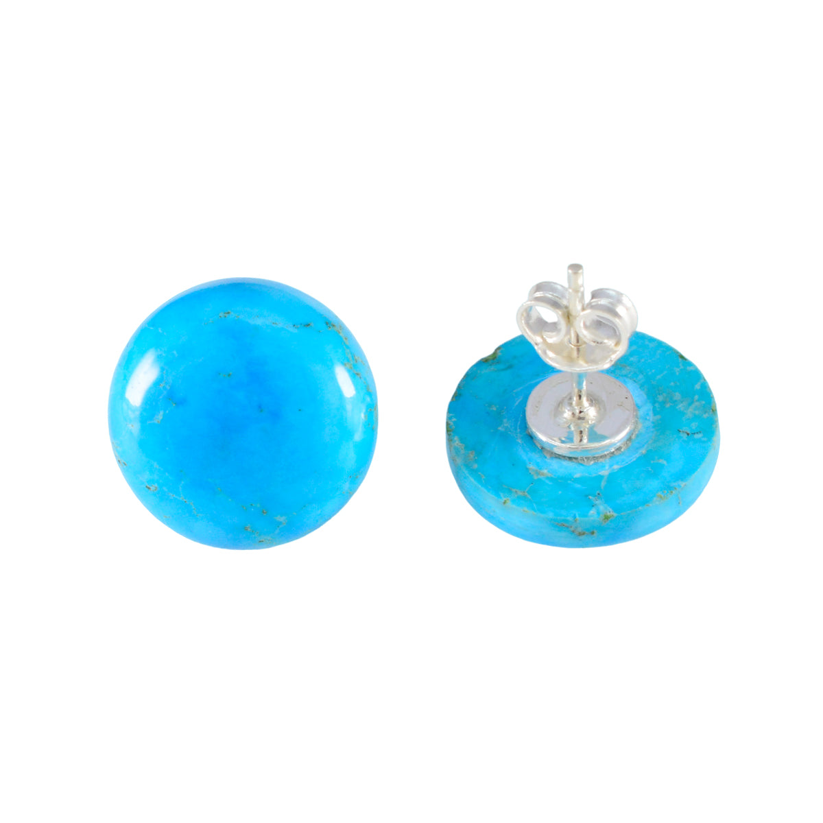Patricia Turquoise Stud Earrings for Everyday Glam Turquoise Blue Stud