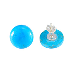 Patricia Turquoise Stud Earrings for Everyday Glam Turquoise Blue Stud