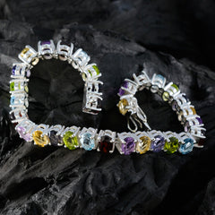 Laura Versatile Tennis Bracelet with Gemstones