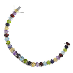 Laura Versatile Tennis Bracelet with Gemstones