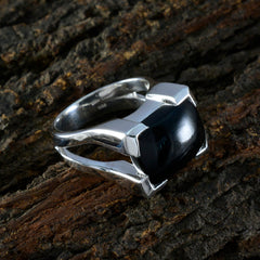 Camila Vintage Black Solitaire Ring