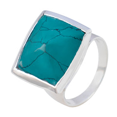 Luisa Vintage Turquoise Solitaire Ring Turquoise Blue