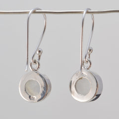 Isabella White Dangle Earrings for Everyday Glam