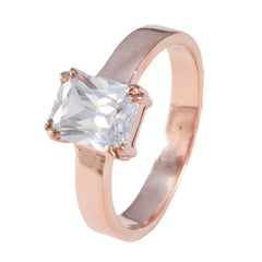 Julia Engagement White Solitaire Ring
