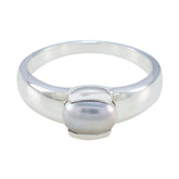 Yasmine White Solitaire Ring for Women with Pearl Pearl White