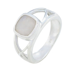 Clara White Solitaire Ring for Women Sterling Silver