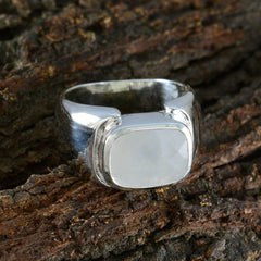 Pauline Contemporary White Solitaire Ring