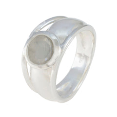 Riley Sophisticated White Solitaire Ring