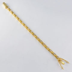 Kennedy White Tennis Bracelet with Elegant Design