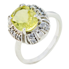 Charlotte Fairytale Yellow Halo Ring