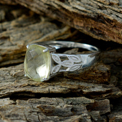 Ayesha Sophisticated Yellow Solitaire Ring