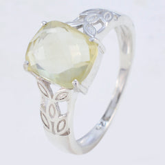 Ayesha Sophisticated Yellow Solitaire Ring