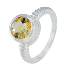 Isabella Fairytale Yellow Solitaire Ring